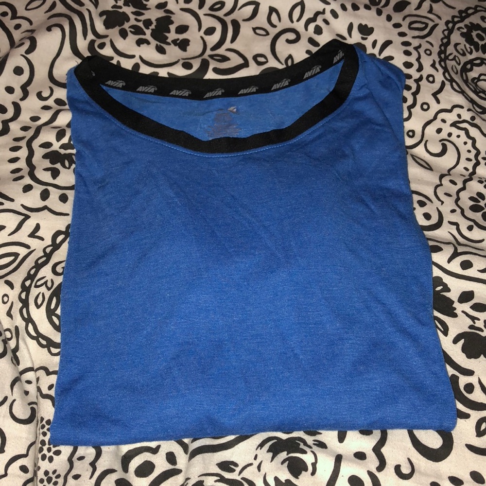 Blue workout shirt, never been used